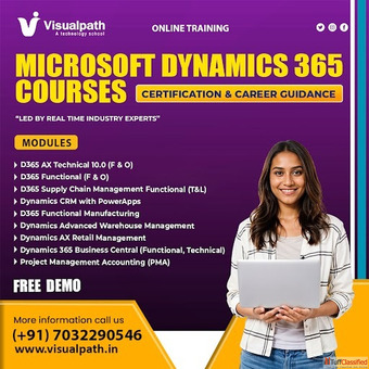 Join Microsoft Dynamics 365 Courses - Visualpath India