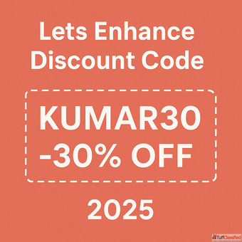 Lets Enhance Discount Code KUMAR30 - 30 OFF - 2025