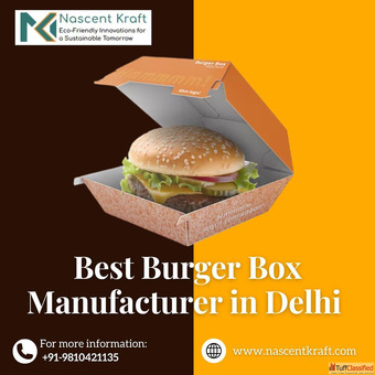 Best Burger Box Manufacturer in Delhi
