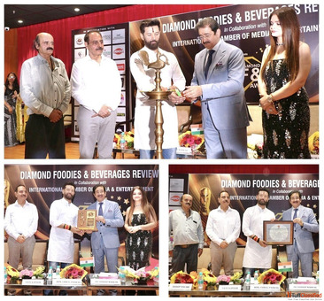 Union Minister Chirag Paswan Presents Prestigious FB Awards at Marwah Studios