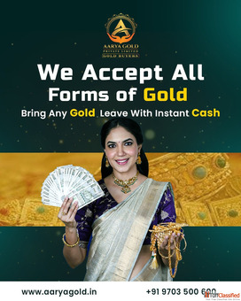 Sell Gold Jewelry for Cash in Minutes - Only at Aarya Gold