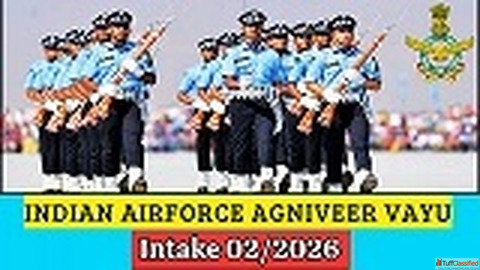 Indian Air Force Agniveer Vayu Intake 022026 Recruitment 2025