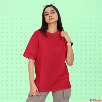 Best Custom and oversized T-shirts for women - Vigor