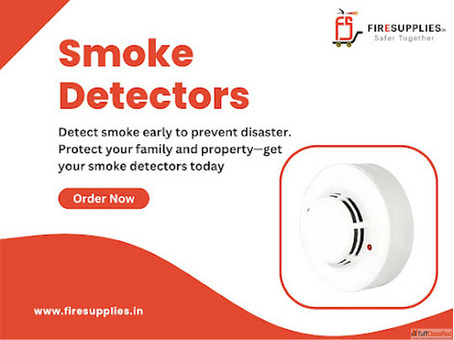 Fire Extinguishers Suppliers in India with Integrated Smoke Detection Kits
