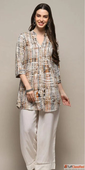 Women's Workwear Kurtas Tops Stylish Office Wear - BIBA