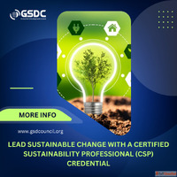 Lead Sustainable Change with a Certified Sustainability Prof...