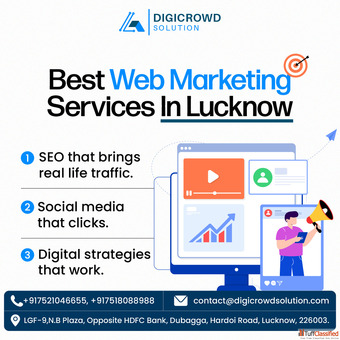 Top Website Design Company in Lucknow - Digicrowd Solution