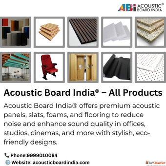 Our Products - Noise Absorbing Panels Pet Acoustic Boards