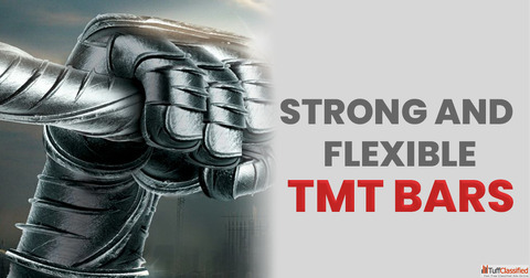 Strong and flexible TMT bars