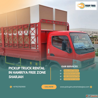 Pickup Truck Rental in Hamriya Free Zone Sharjah