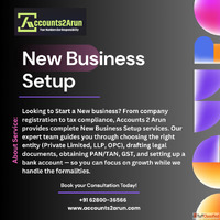 New Business Setup Services by Accounts2Arun - Mohali Kharar