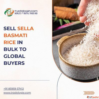 Sell Sella Basmati Rice in Bulk to Global Buyers