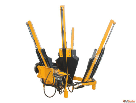 Heavy-Duty Tree Spade Machine for Effortless Tree Transplanting - Ajashy