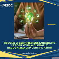 Become a Certified Sustainability Leader with a Globally Rec...