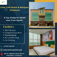 Hotels Near Banke Bihari Temple with Great Amenities