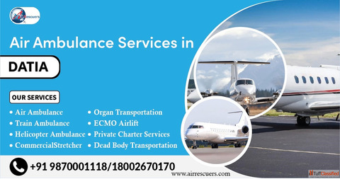 Datia's Lifeline in the Sky 247 Trusted Air Medical Transport for Emergencies