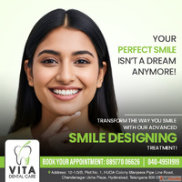 Smile Designing Treatment in Madinaguda Vita Dental Care