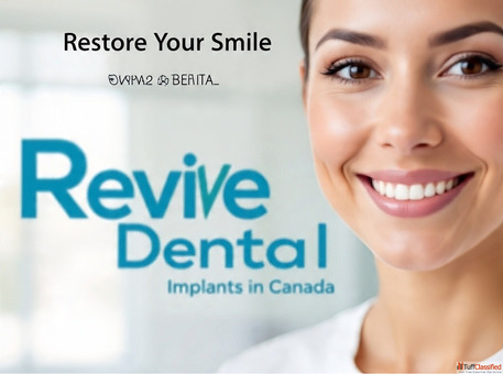 Restore Your Smile with Revive Dental - Trusted Dental Implants in Canada