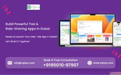Build Powerful Taxi Ride-Sharing Apps in Dubai with CQLsys T...