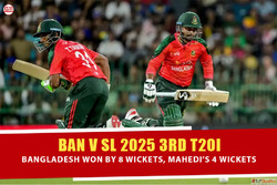 Bangladesh Crush Sri Lanka by 8 Wickets
