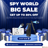Welcome to the Trending Spy Camera Sale with Free Demo for S...