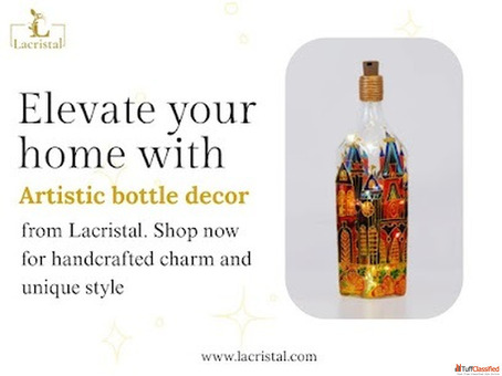 Visit a Bottle Decor Shop Near Me for Handmade Home Art