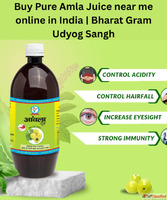 Buy Pure Amla Juice near me online in India Bharat Gram Udyo...