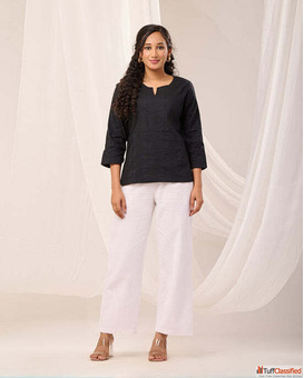 Cotton Short Tops For Ladies Swaach