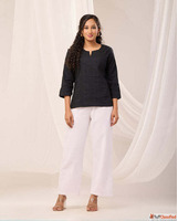 Cotton Short Tops For Ladies Swaach