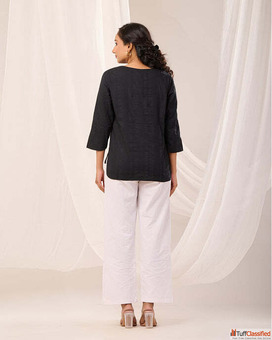 Cotton Short Tops For Ladies Swaach