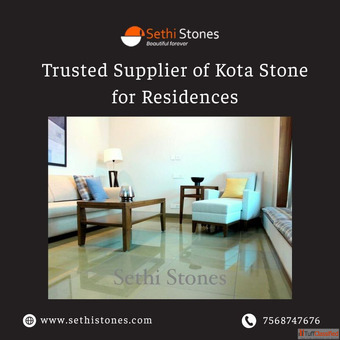 Trusted Supplier of Kota Stone for Residences