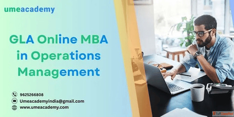 GLA University Online MBA in Operation Management