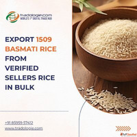 Export 1509 Basmati Rice from Verified Sellers Rice in Bulk