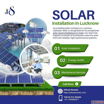 Commercial Solar Installation in Lucknow Process Cost Benefits