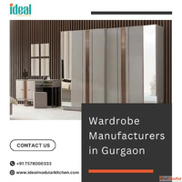 Wardrobe Manufacturers in Gurgaon - Ideal Modular Kitchen