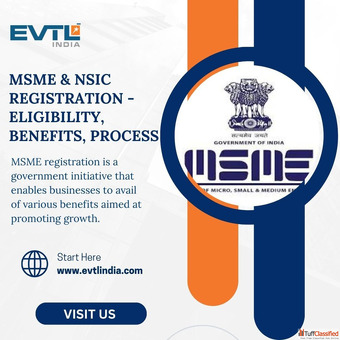Empower Your Business - Get MSME NSIC Registered with EVTL India