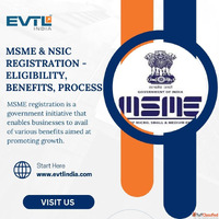 Empower Your Business - Get MSME NSIC Registered with EVTL I...