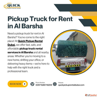Pickup Truck for Rent in Al Barsha