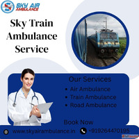 Get Sky Train Ambulance Service with an Expert Medical Team ...