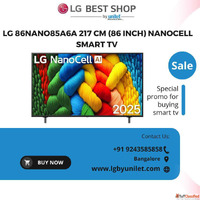 LG 86NANO85A6A 217 cm 86 inch NanoCell Smart TV - LGbyUnilet
