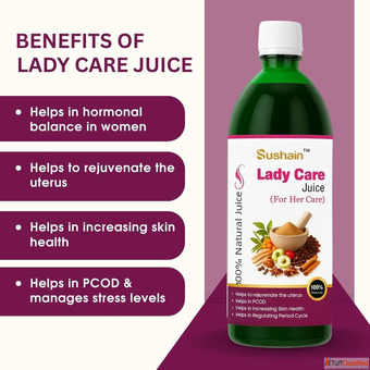 Lady Care juice for Hormonal Balance Female whole Wellness