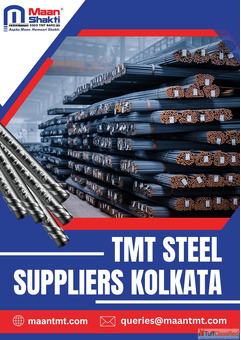 TMT Steel Suppliers in Kolkata - Maan Shakti