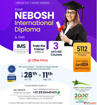 Unlock Global HSE Opportunities with NEBOSH IDIP