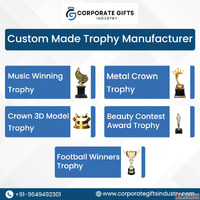 Custom Made Trophy Manufacturers Suppliers in India