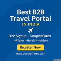 Best B2B Travel Portal in India Free Signup - CouponFares