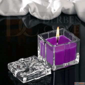 Best Scented Candles in Transparent Glass - Gift Idea Derben clove