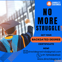 Get Backdated Degree Certificate Legally Online - Direct Deg...