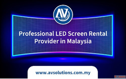 Professional LED Screen Rental Provider in Malaysia