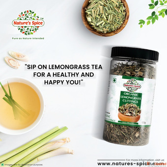 Buy Organic Lemongrass Cuttings Online - Nature's Spice Bulk Retail