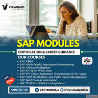 Top SAP Modules Training Online Visualpath Certification